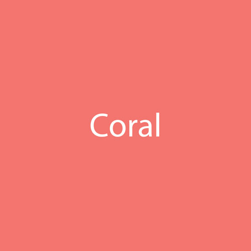 StarCraft HD Matte Permanent Vinyl - Coral