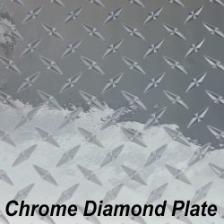 StarCraft Metal - Diamond Plate Silver