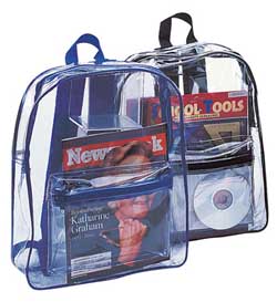 Liberty Clear Backpack