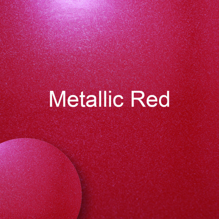 12" x 10 Yard Roll - StarCraft HD Glossy Permanent Vinyl -Metallic Red