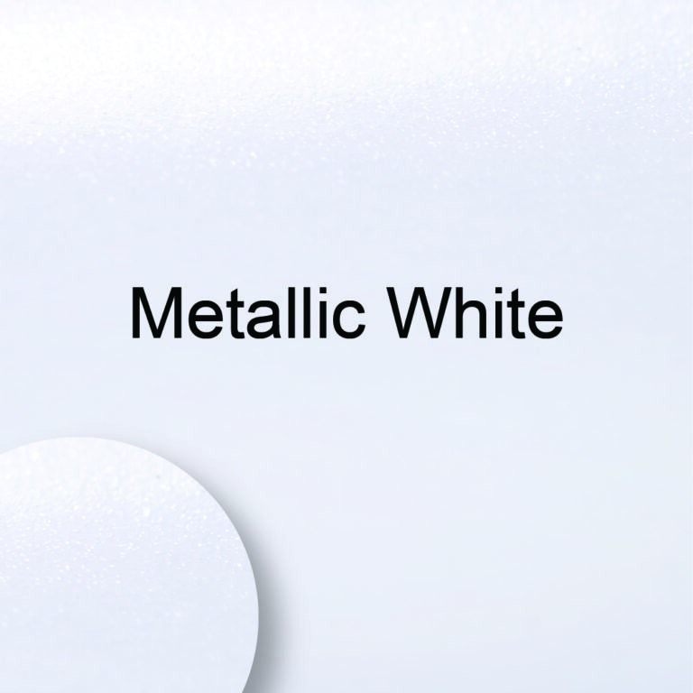 12" x 10 Yard Roll - StarCraft HD Glossy Permanent Vinyl - Metallic White