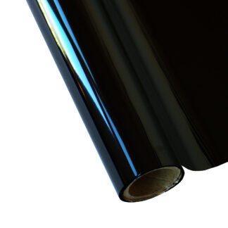 25 Foot Roll of 12" StarCraft Electra Foil - Metallic Black