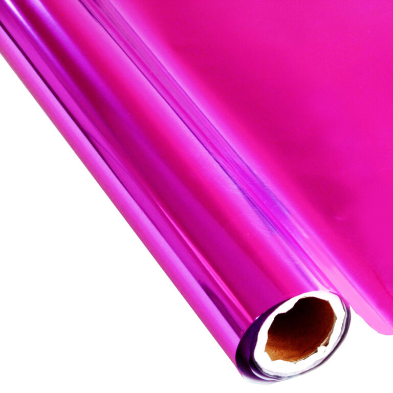 25 Foot Roll of 12" StarCraft Electra Foil - Ultra Pink