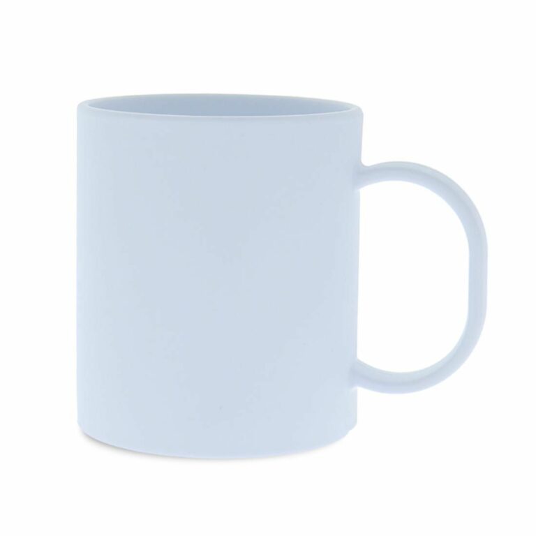 White Matte Polymer Sublimation Mug - 11oz. 12 Pk - Image 2