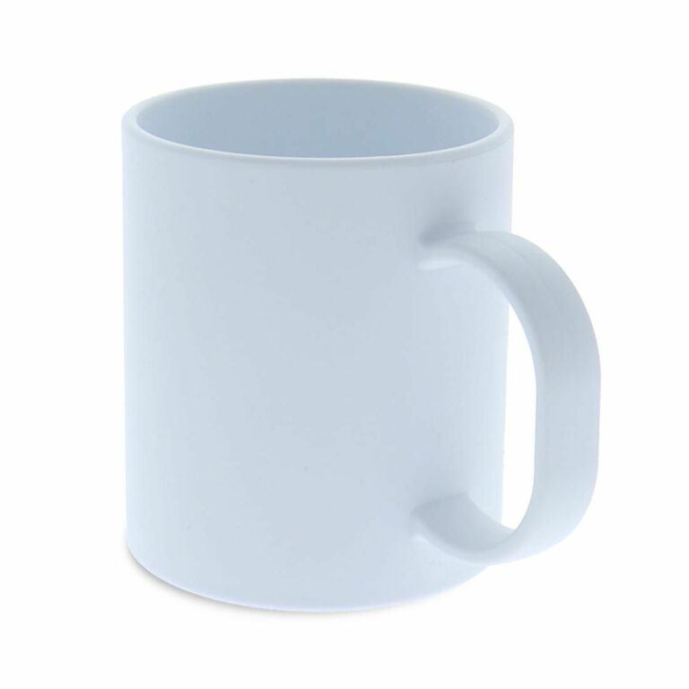 White Matte Polymer Sublimation Mug - 11oz. 12 Pk