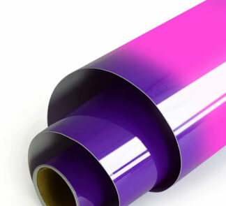 Self - Adhesive Cold/Hot Sensitive Color Change Permanent Vinyl - Hot - Purple to Pink