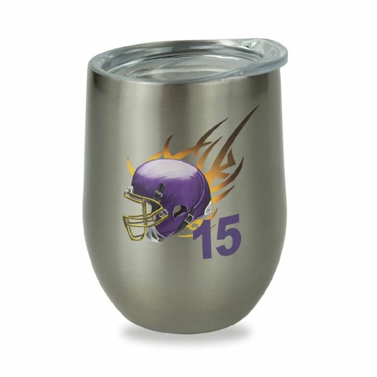Stainless Steel Sublimation Wine Tumbler - 12oz. - Image 3