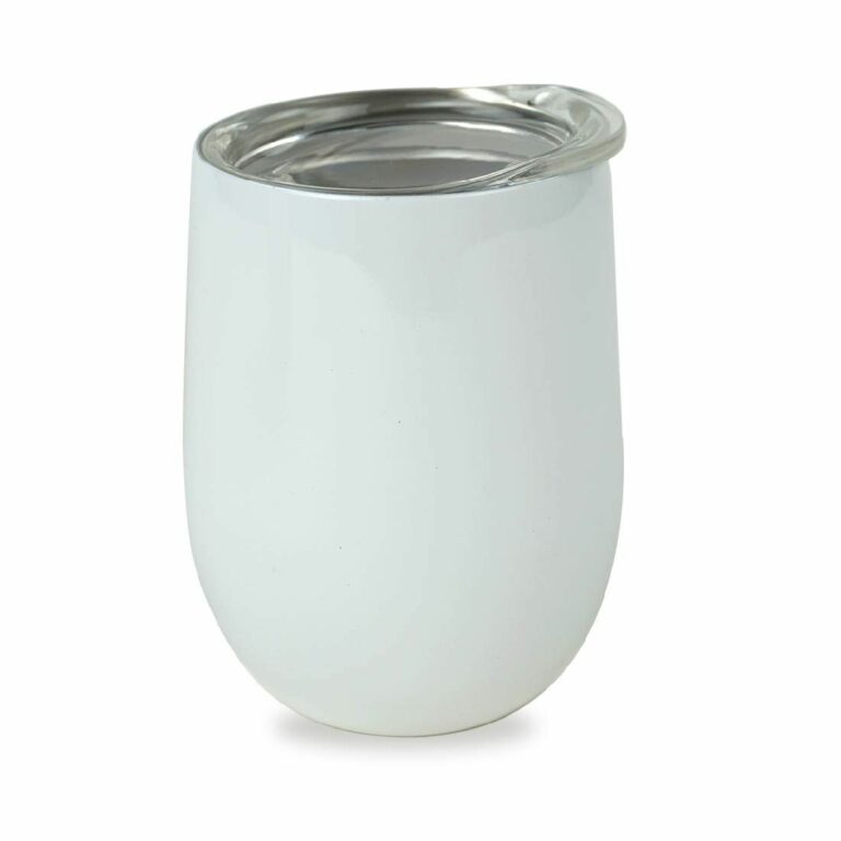 Stainless Steel Sublimation Wine Tumbler - 12oz. - Image 4